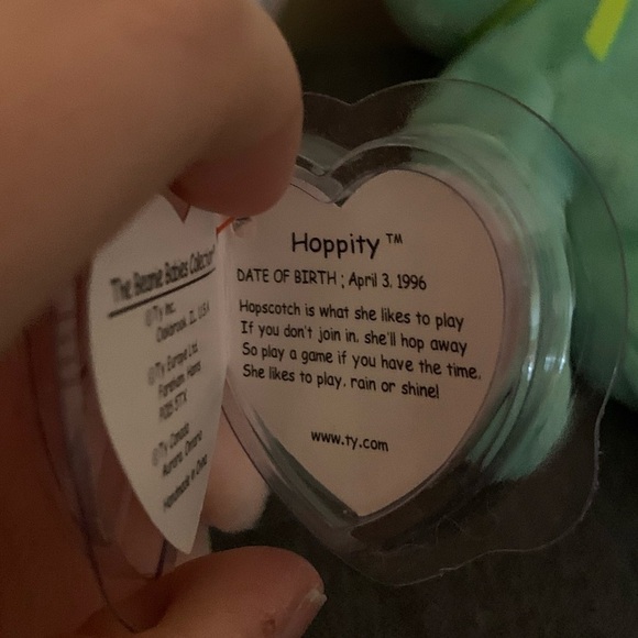 RARE Bundle of 4 Beanie Babies Hippie, Hoppity, Floppity and… - Picture 12 of 12